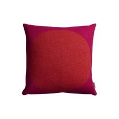 Åsmund Bold Pute, Red/Turquoise