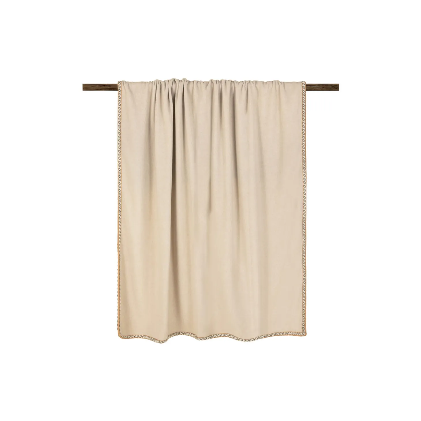 Soft bamboo COCO NOCCIOLA pledd 160x200cm