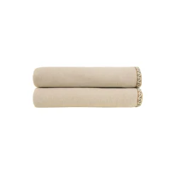 Soft bamboo COCO NOCCIOLA pledd 160x200cm