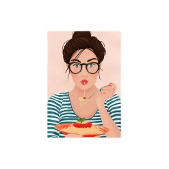 Spaghetti - Kunstkort