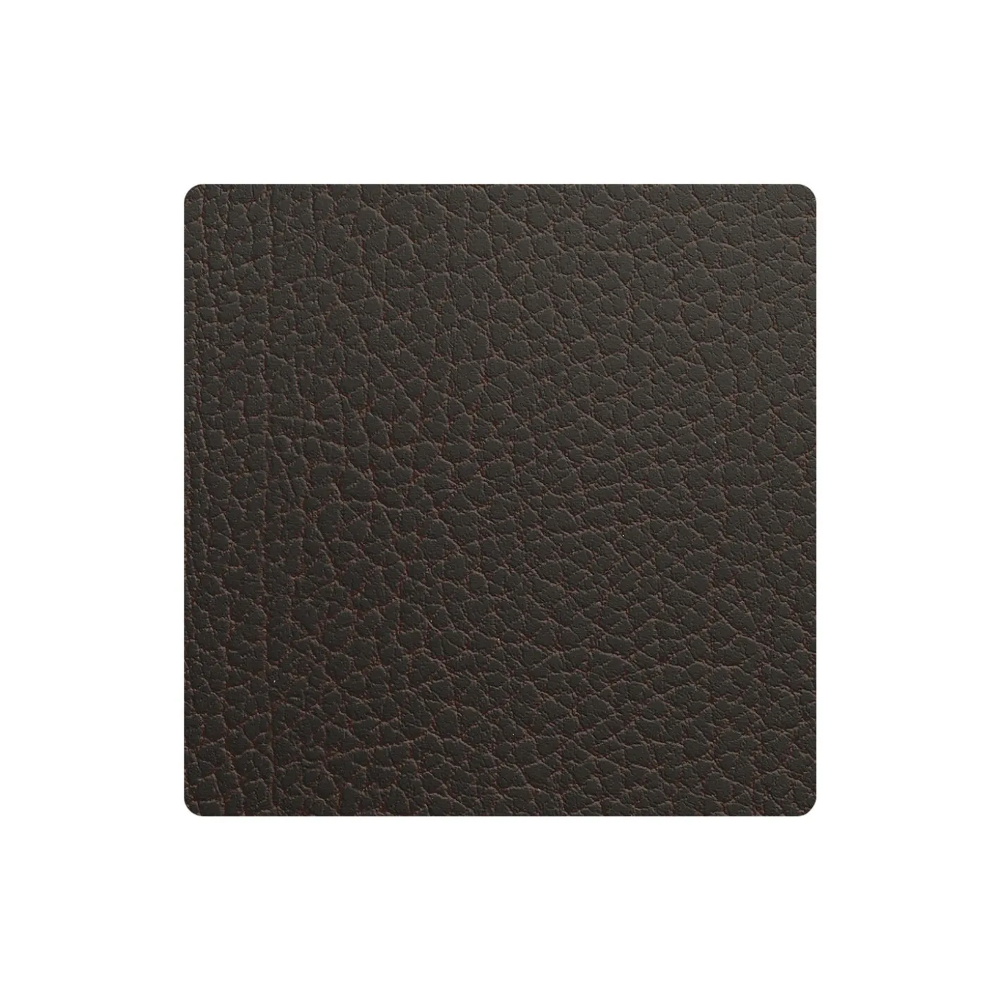 Square glassbrikke, bull brun