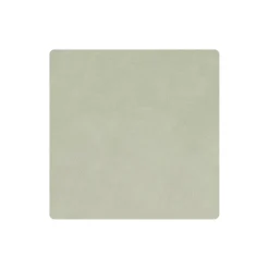 Square glassbrikke, nupo olive green