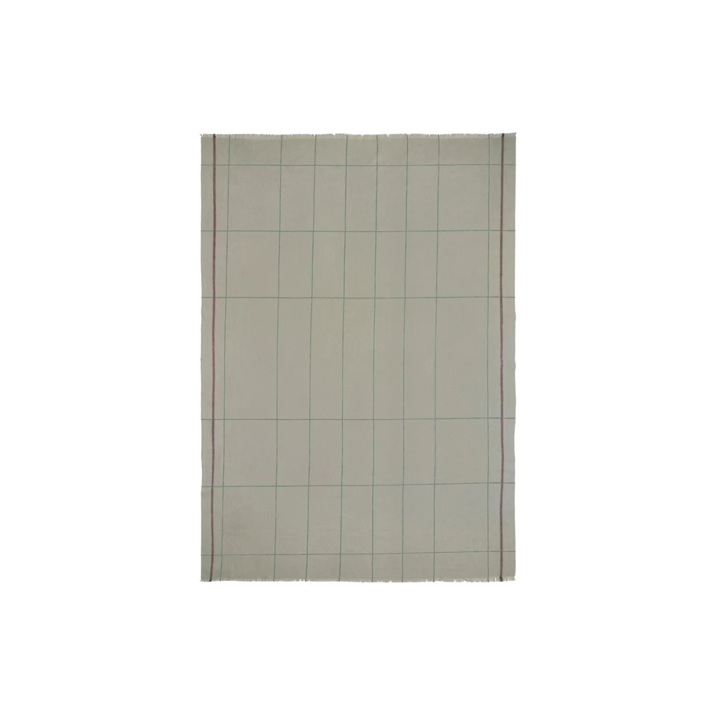 Square pledd, light green
