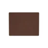 Square spisebrikke, dark brown
