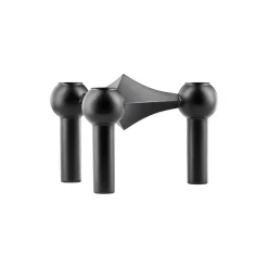 STOFF Nagel lysestake, sort