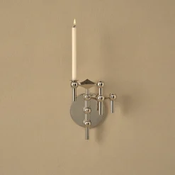 STOFF Nagel vegglysestake, krom