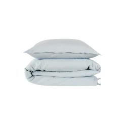 Stone Washed sengetøy, støvet blå