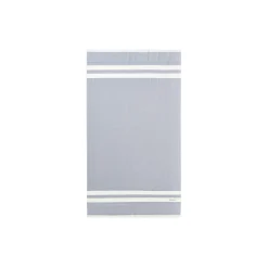 Stripe Hammam strandhåndkle, faded denim