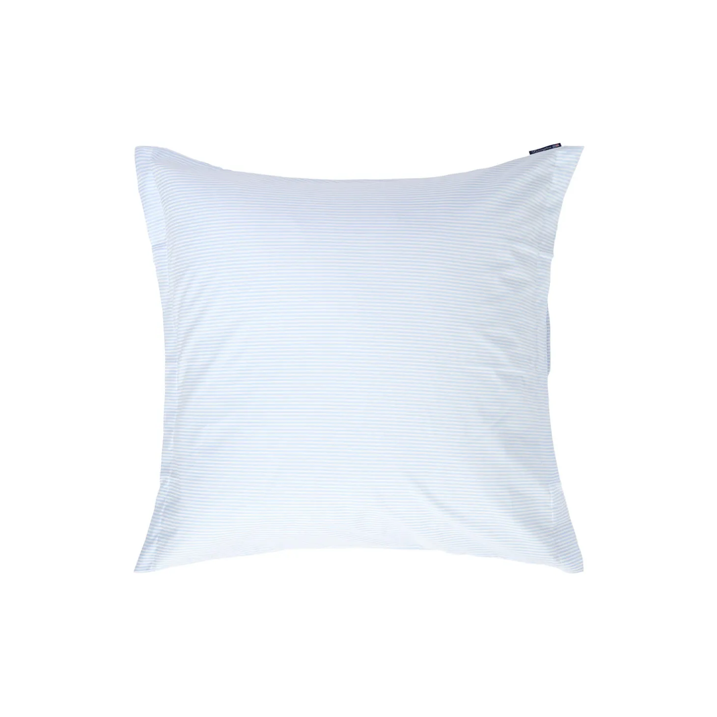 Striped Sateen putetrekk, blue/white