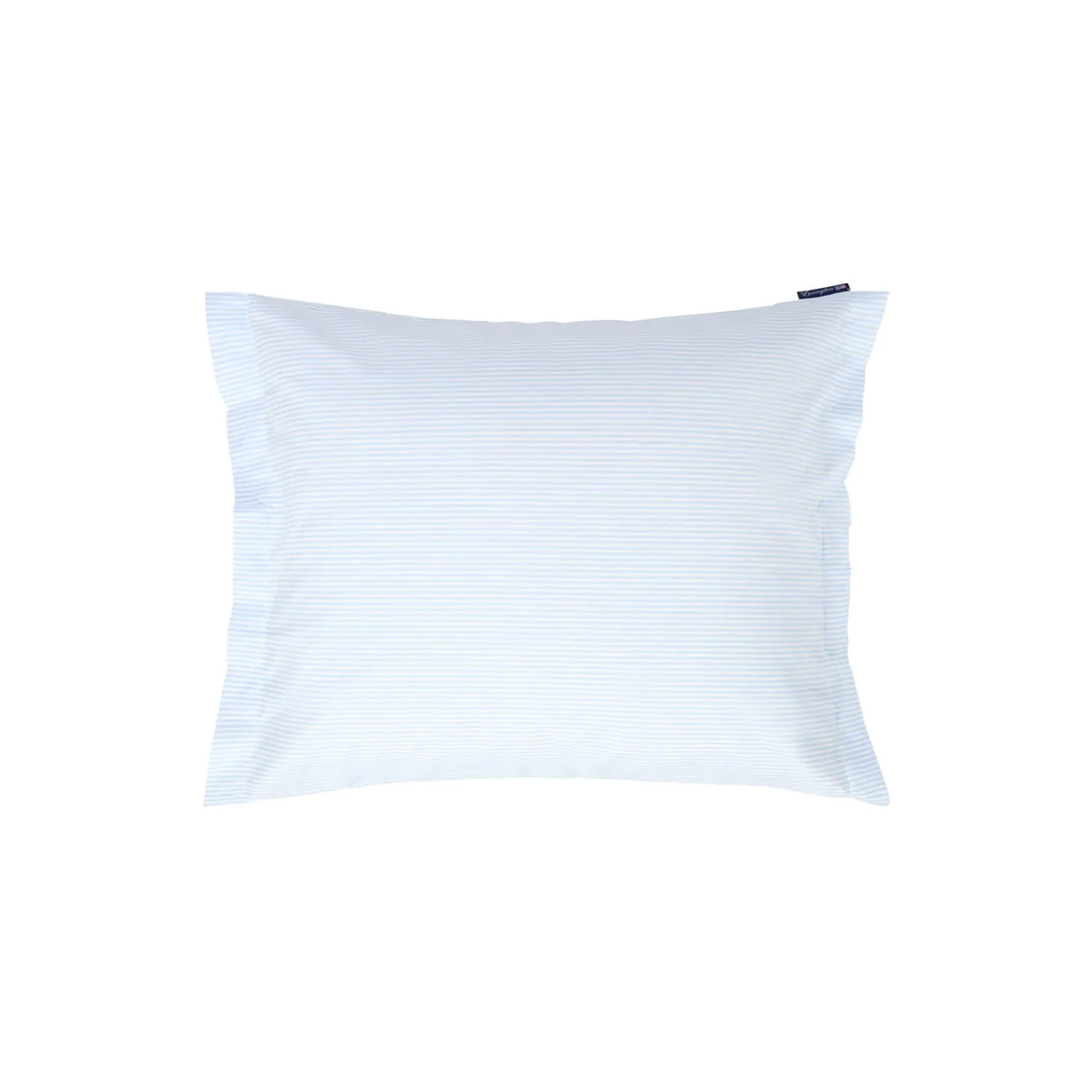 Striped Sateen putetrekk, blue/white