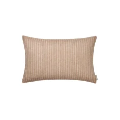 Stripes cushion, camel