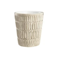 Stripes kopp 30 cl, sand