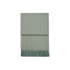 Stripes pledd, green