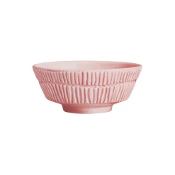 Stripes skål 15 cm, light pink