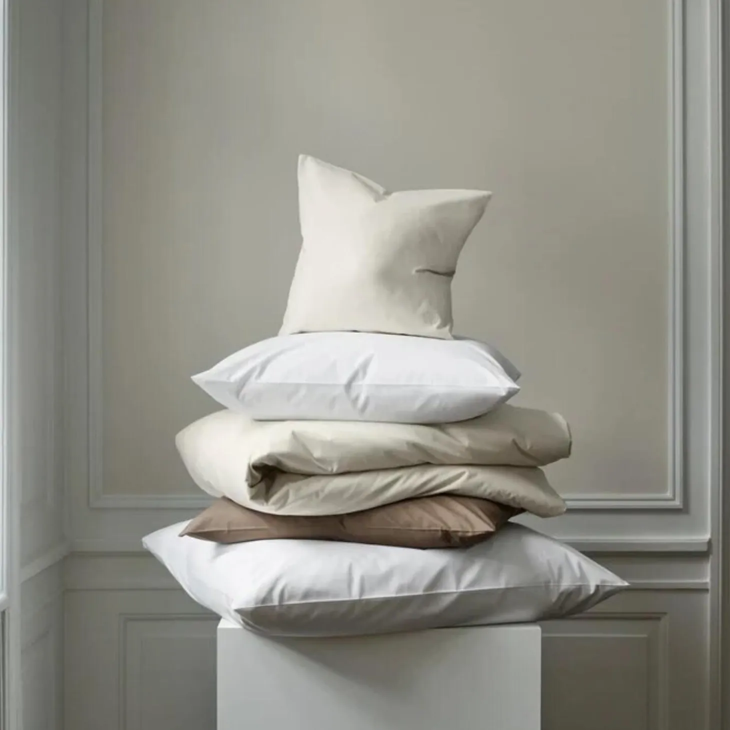 SUPIMA PERCALE sengetøy, archive linen