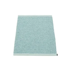 Svea gulvløper, azurblue metallic/pale turquoise