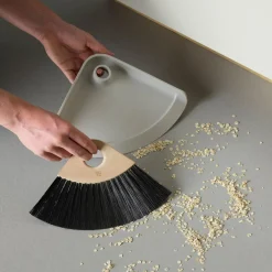 SWEEP-IT Dustpan & Broom, light grey
