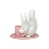 Sweet Stories Large Squirrel lysestake, blush