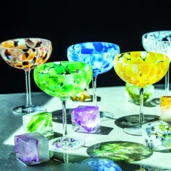 Swirl - champagneglass, brun