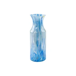 Swirl karaffel/vase, blå multi