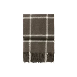 Tartan pledd, brown
