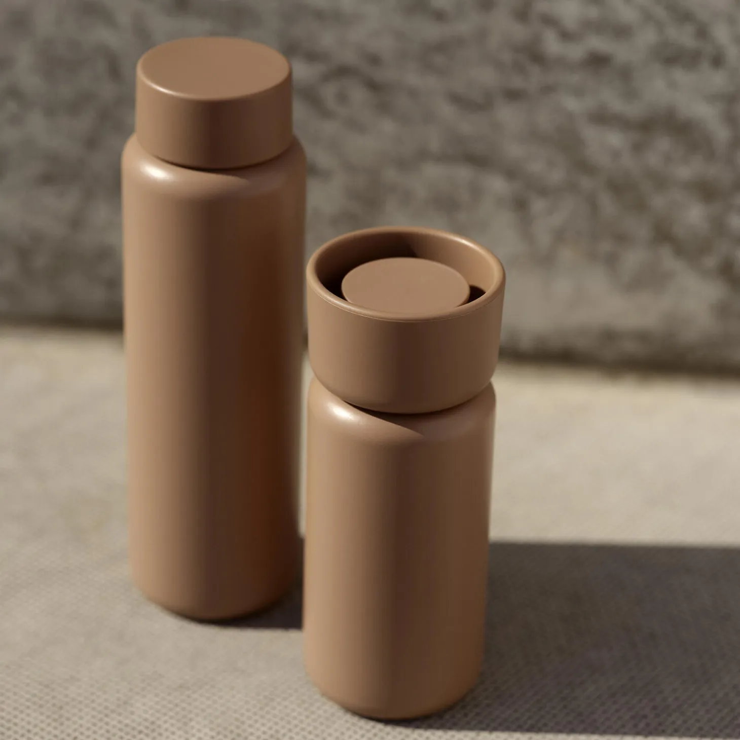 Termoflaske Singles 400 ml, camel