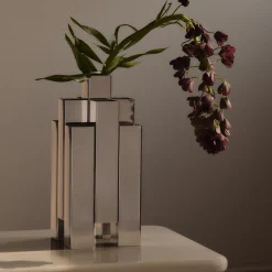 Tessera Vase, mirror polished
