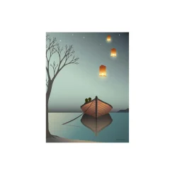 The Lanterns plakat, 50x70 cm