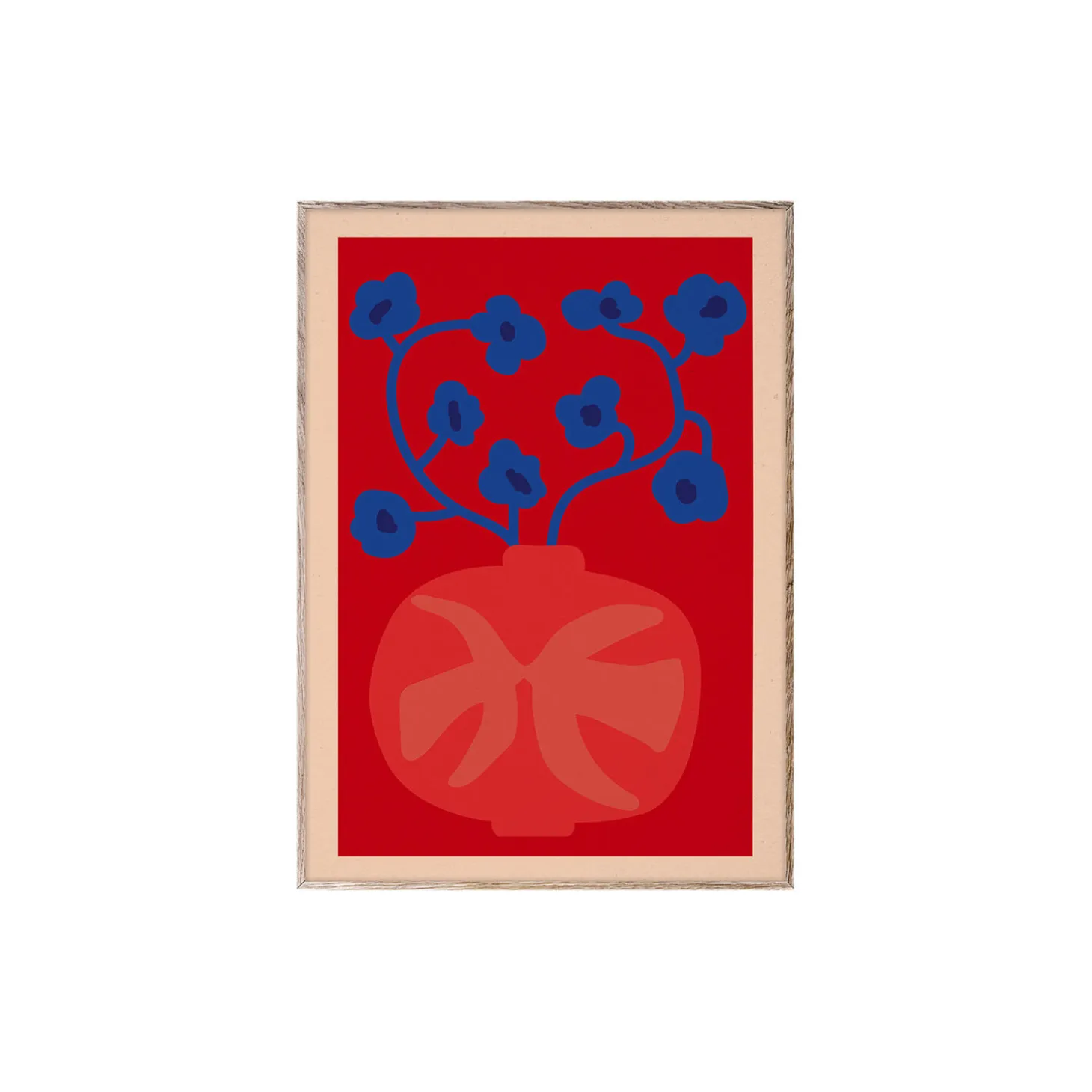 The Red Vase Poster