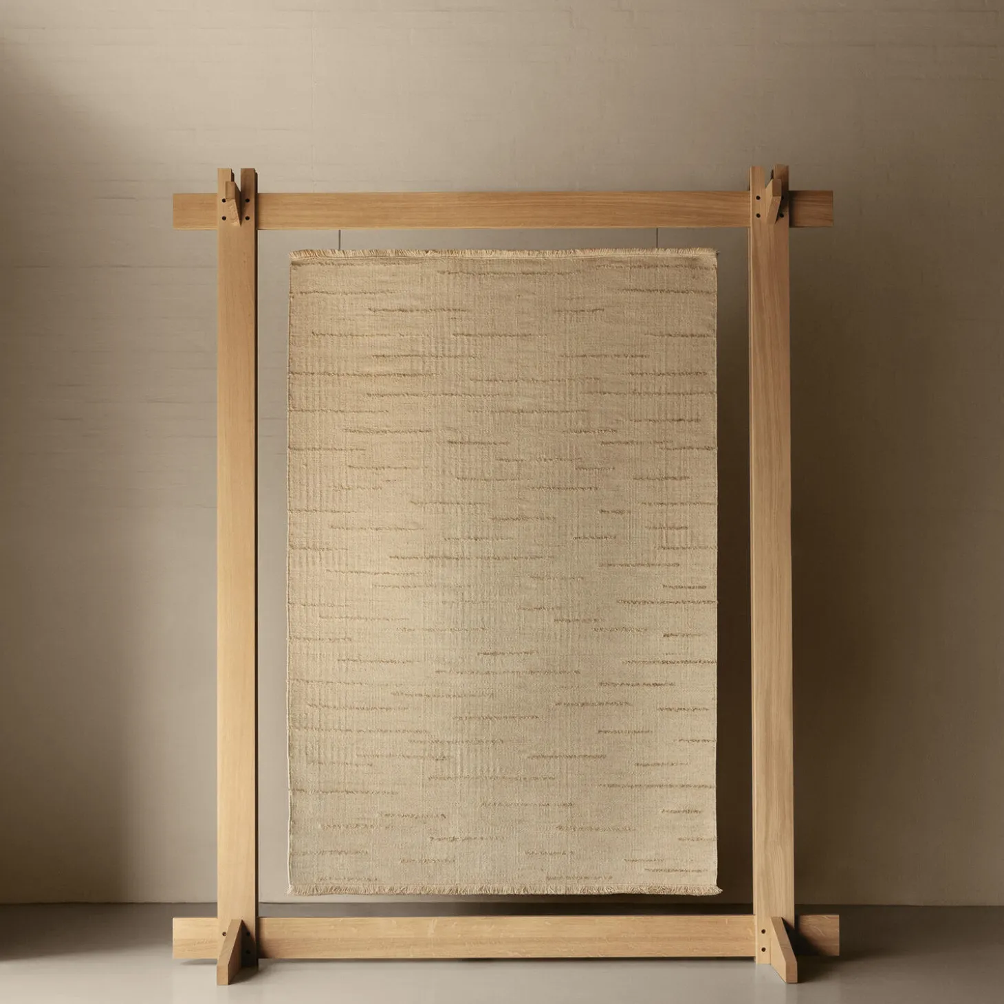 Tidal Waves gulvteppe, beige