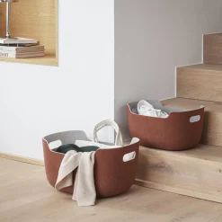 Tidy Oppbevaringskurv, kastanje