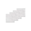 Tiles serviett, optic white