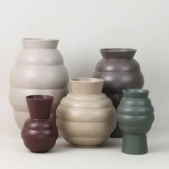 Tortus Archie vase No 5, light grey