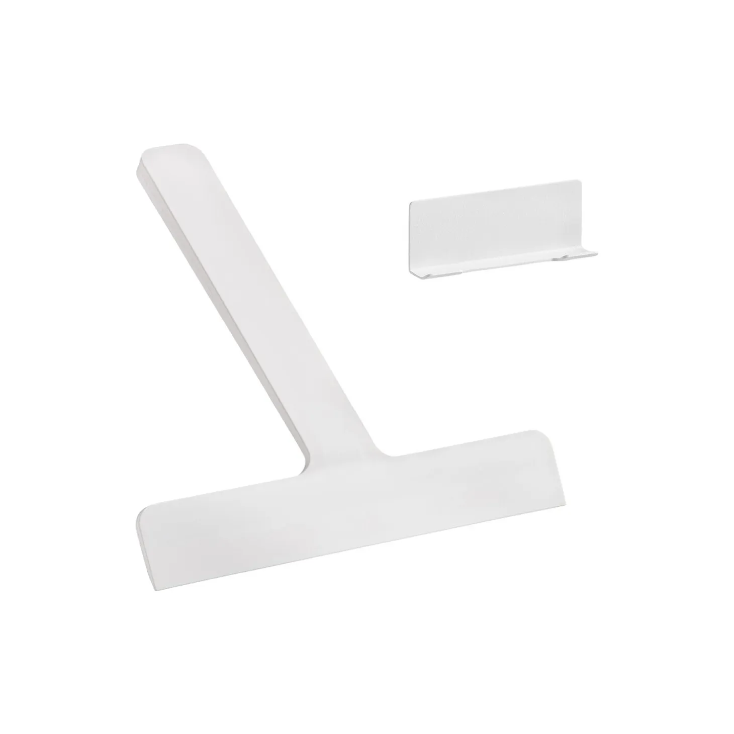 Ume skraper m. holder, white