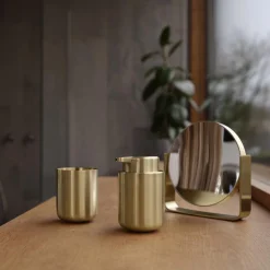 Ume tannbørstekrus, brass