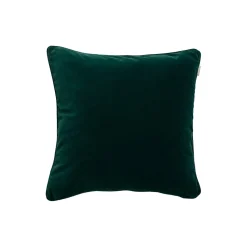 Velvet pute, green