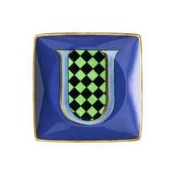 Versace Alphabet tallerken U