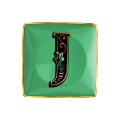 Versace Alphabet tallerken J
