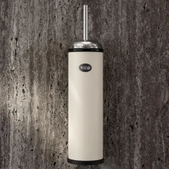VIPP11W toalettbørsteholder, vegg, beige