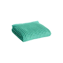 Waffle badehåndkle, emerald green