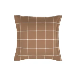 Windowpane putetrekk, camel