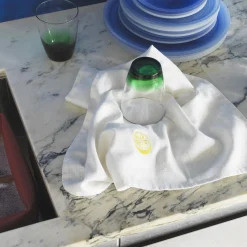 Yummy Tea Towel, lemon
